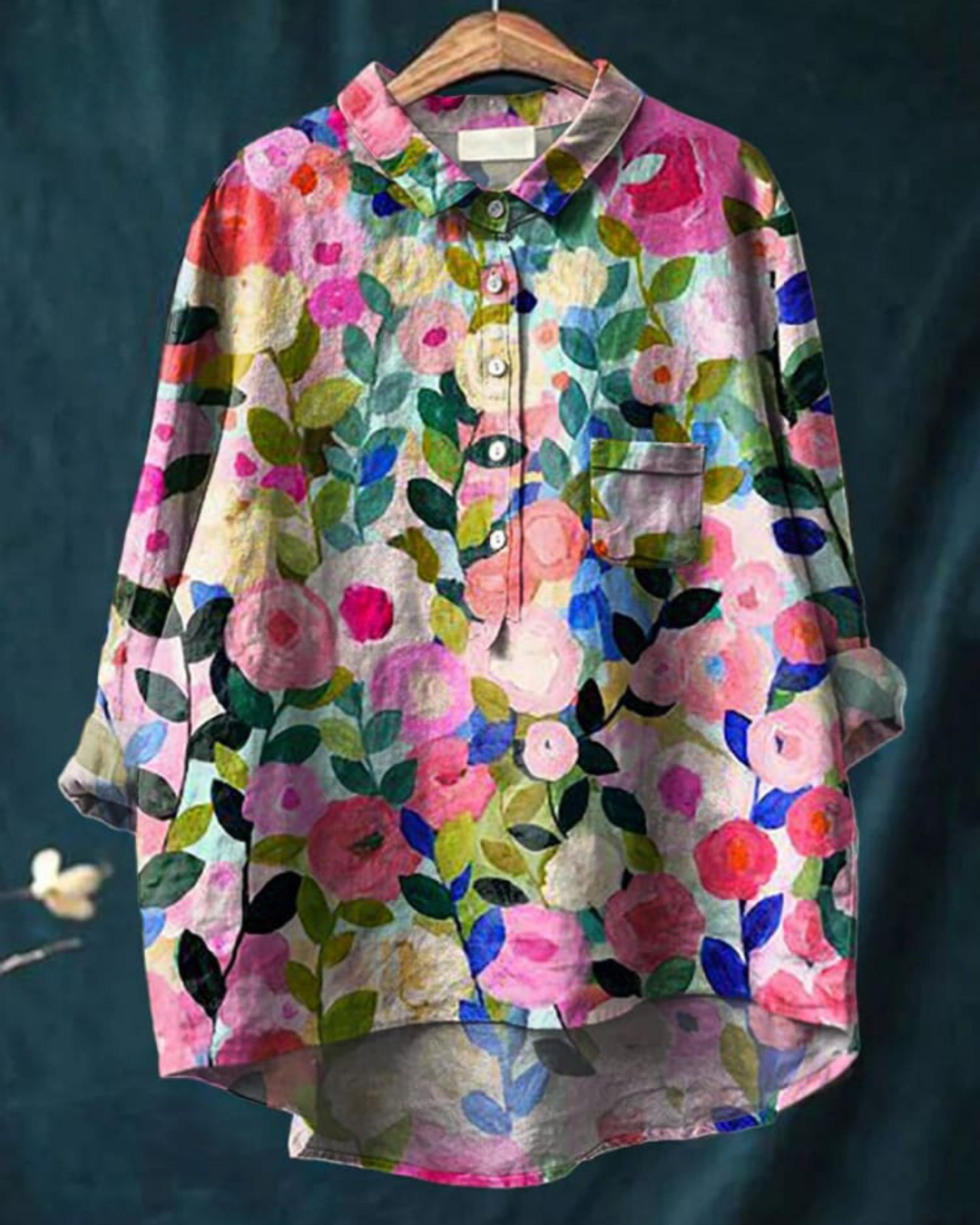 Diana | Blouse with floral print