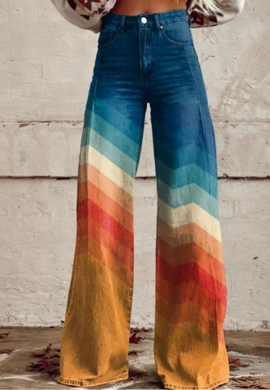 Lisa | Vintage Flared Jeans