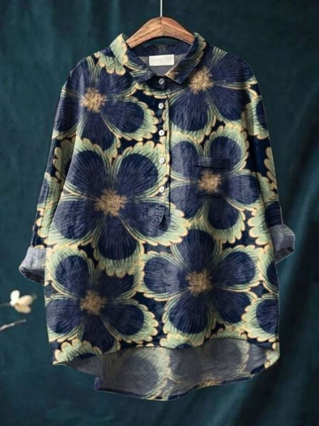 Diana | Blouse with floral print