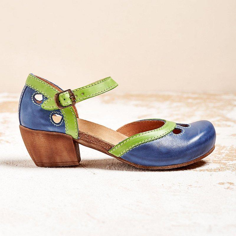 Sienna | Orthopedic sandals with low heel