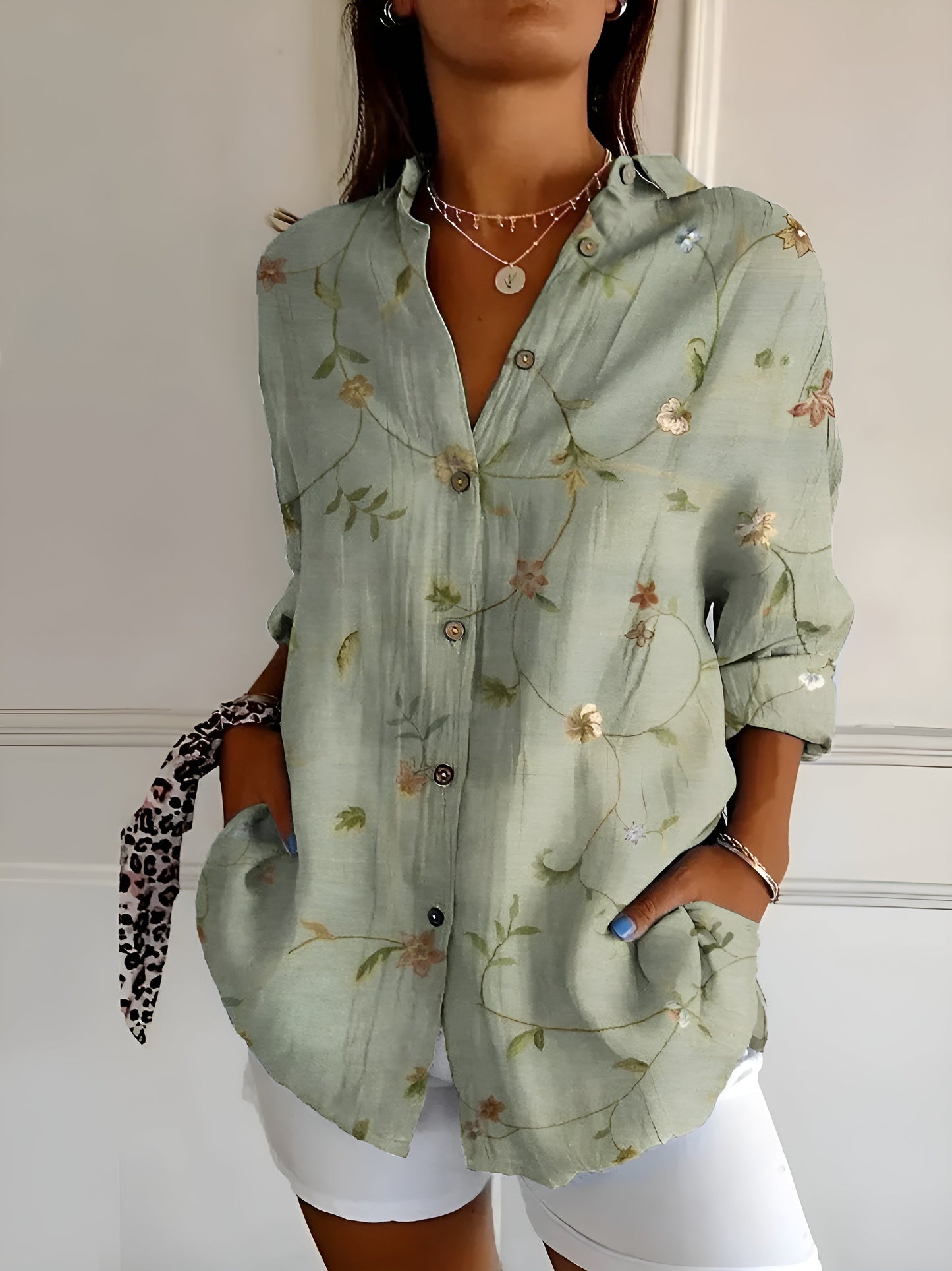 Eva | Floral Breeze Blouse