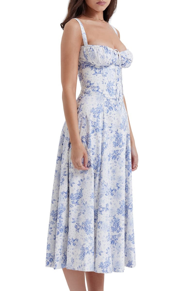 Luna | Floral Bustier Shaper Dress