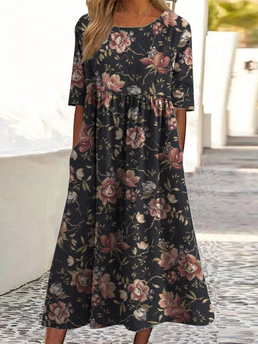 Annalisa | Vintage Floral Dress