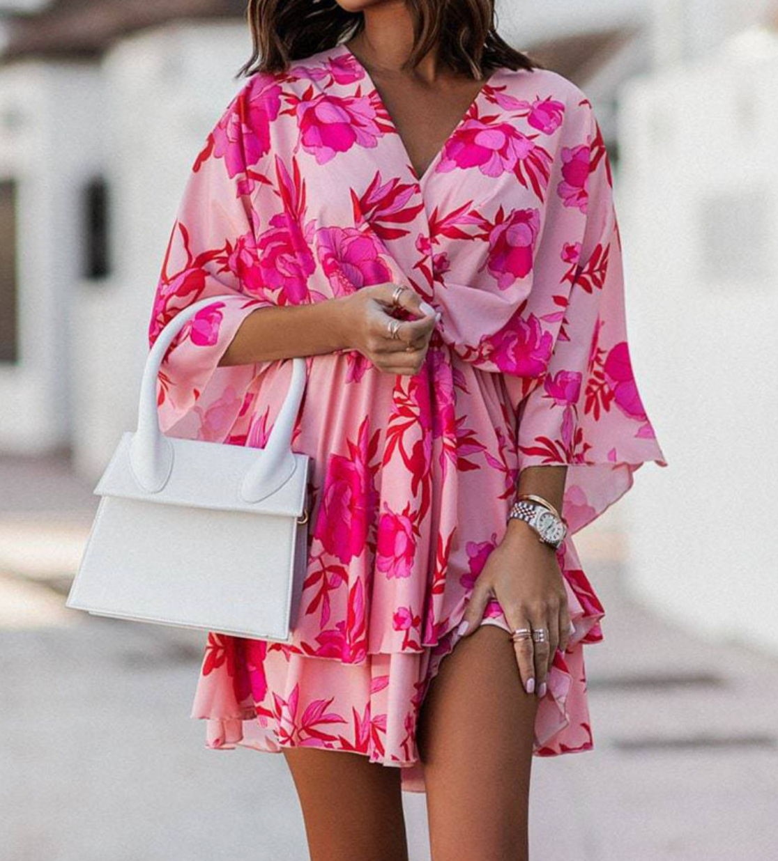 Valora |  Floral Dress