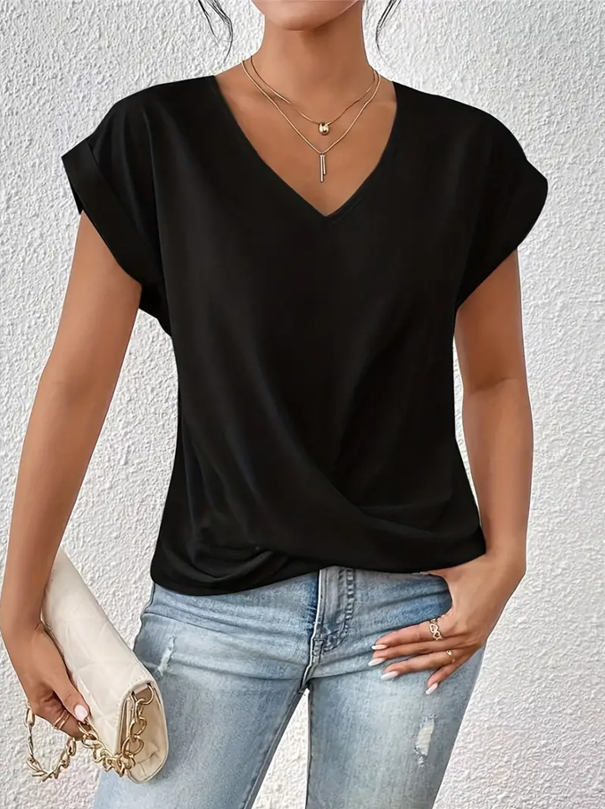 Mara | The Perfect V-neck Top For Woman