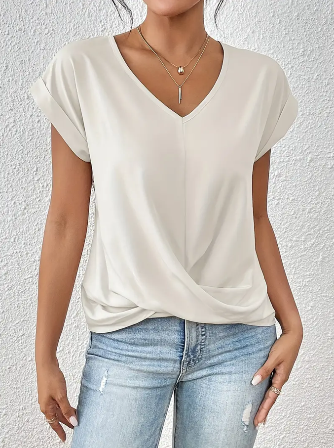 Mara | The Perfect V-neck Top For Woman