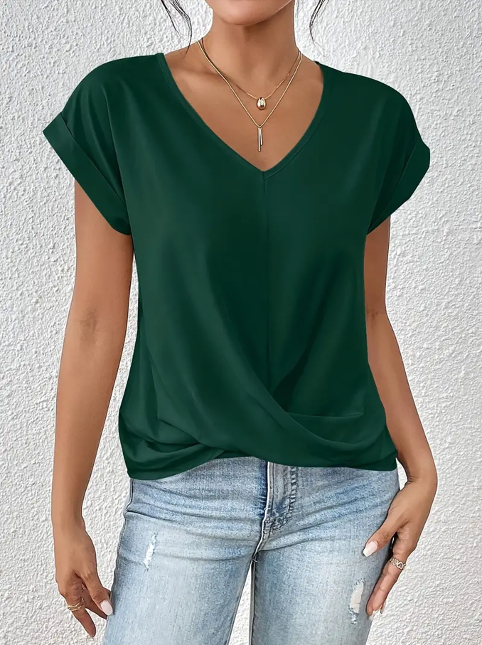 Mara | The Perfect V-neck Top For Woman