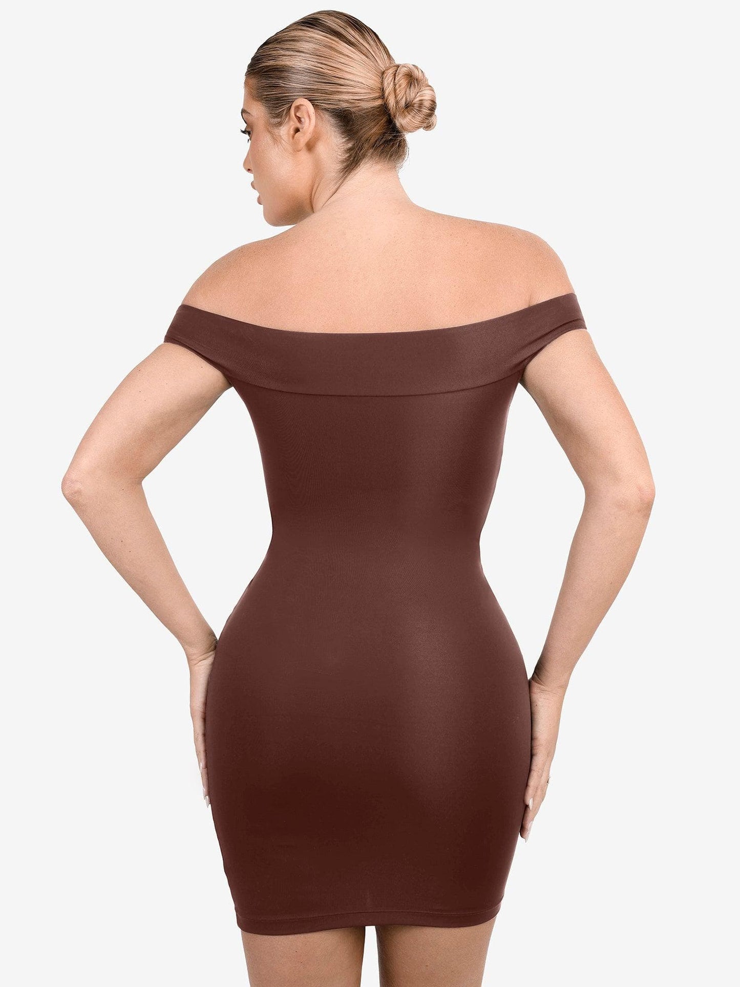 ARIA | Shapewear Crew Neck Midi Dress